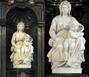 MADONA DE BRUGES – ESCULPIDA POR MICHELANGELO (1501-1504)